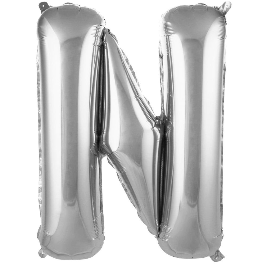 Folyo Balon 40 Gümüş N 40 İnç 100 Cm